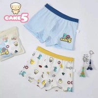台湾Cake 5 baby 儿童内裤 2条装 CC队长 男宝 平角裤